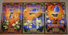 FURTHUR - NEW YEARS EVE 2012 - 3 POSTER SET - SAN FRANCISCO - A/P - TOUR POSTER