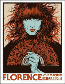FLORENCE AND THE MACHINE - 2019 - SYDNEY - KEN TAYLOR- POSTER - ROYAL GARDENS