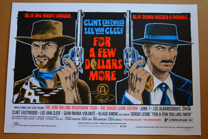 ポスター　CLINT EASTWOOD Amazon.com: A Fistful Of Dollars Clint Eastwood 1964 Movie
