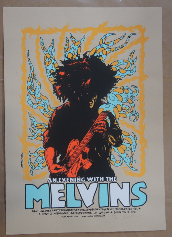 581px x 800px - MELVINS - POSTER - PORN - ALTAMONT - 2006- JERMAINE ROGERS -BROOKLYN