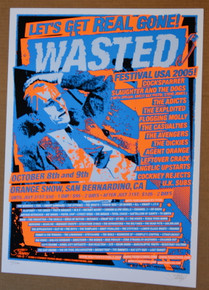 WASTED FESTIVAL - 2005 - ORANGE SHOW - SAN BERNADINO - DICKIES - EXPOLITED - COCKSPARRER