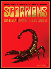 SCORPIONS - TESLA - FINAL STING TOUR - 2012 - STAPLES CENTER - KII ARENS