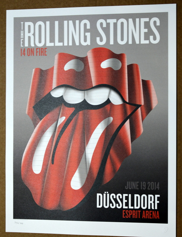 ROLLING STONES - 14 ON FIRE - ESPRIT ARENA - DUSSELDORF - TOUR