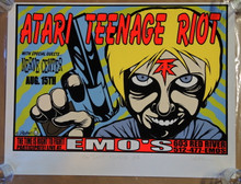 ATARI TEENAGE RIOT - 1999 - EMO'S AUSTIN - JERMAINE ROGERS -  PUNK ROCK POSTER