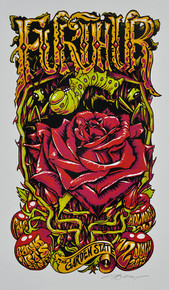 FURTHUR - 2013 - PNC BANK ART CENTER - HOLMDEL NJ - AJ MASTHAY - POSTER