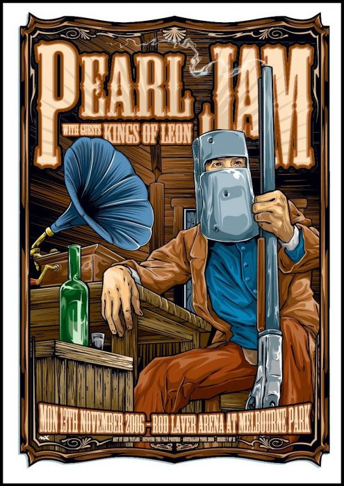 PEARL JAM - 2006 - KEN TAYLOR - ROD LAVER ARENA - MELBOURNE - TOUR