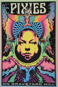 THE PIXIES - ON GREAVEYARD HILL - 2019 - KII ARENS - BLACK FRANCIS - TOUR POSTER 