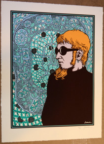  LAYNE STALEY - ALICE IN CHAINS -  #44/60 - POSTER - ART PRINT - JERMAINE ROGERS 