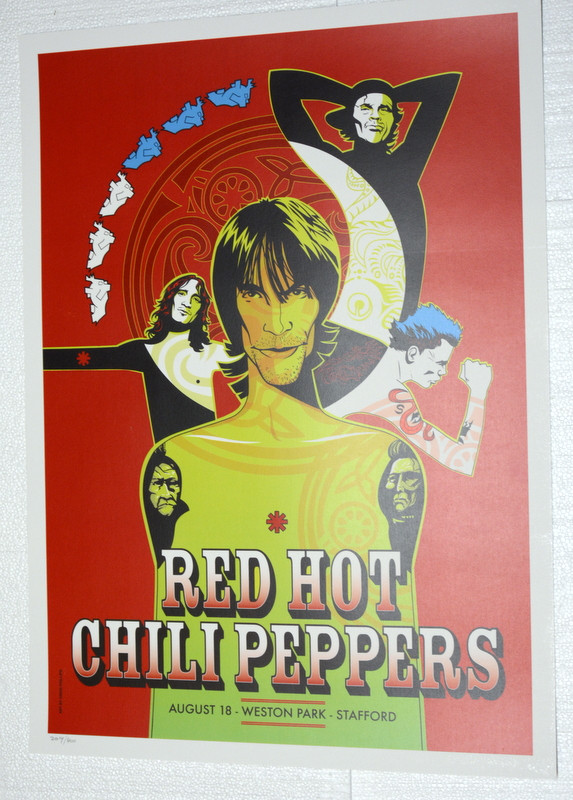 Red Hot Chili Peppers ポスター DSC_6524__63450.1608322363.
