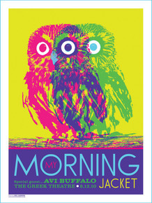 MY MORNING JACKET - 2010 - GREEK THEATRE - LOS ANGELES - KII ARENS - TOUR POSTER