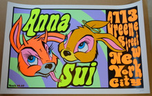 ANNA SUI - FRANK KOZIK - 1996 - GREEN ST. NEW YOUR CITY - POSTER - 
