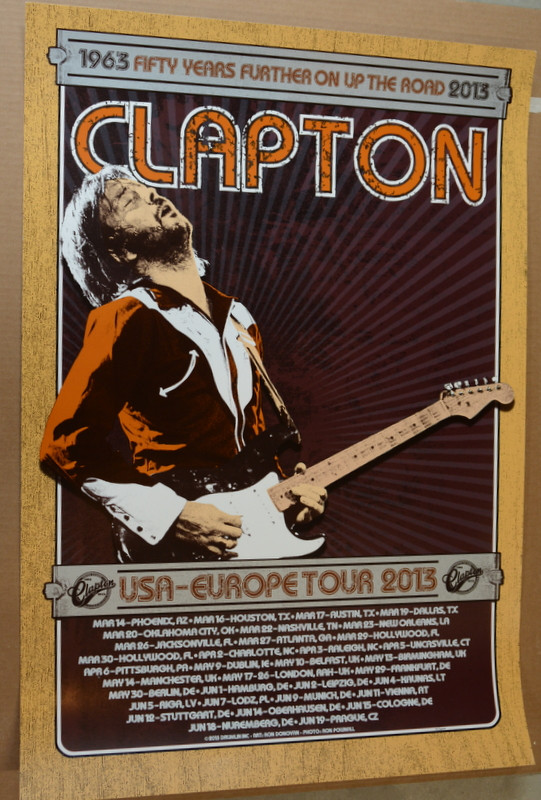eric clapton tour band 2013
