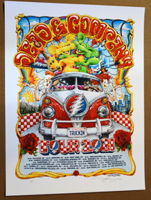 DEAD AND COMPANY - TOUR 2021 - AJ MASTHAY - POSTER - ARTIST PROOF