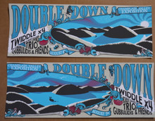 TWIDDLE - 2021 - 2 POSTER SET - CHAMPLAIN VALLEY EXPO- ARTIST EDITION - BLUE VARAINT - POSTER - MOONLIGHT SPEED - VERMONT 