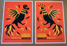 GOGOL BORDELLO - 2010 - MATCHED NUMBER SET - DAN STILES - POSTER - BOULDER THEATER
