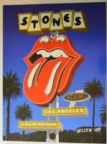 THE ROLLING STONES - NO FILTER TOUR - 2021 - POSTER - OCT 17 - LOS ANGELES - KEITH RICHARDS