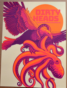 THE DIRTY HEADS - 2022 - STAGE AE - PITTSBURGH - JOHN VOGL - TOUR POSTER