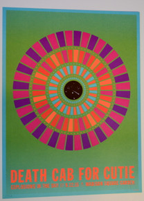 DEATH CAB FOR CUTIE - 2015 - MADISON SQ GARDEN - KII ARENS - NEW YORK  - POSTER