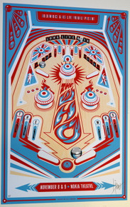 THE WHO - 2009 - NOKIA THEATRE - LOS ANGELES - KII ARENS - TOWNSEND - DALTRY - POSTER