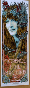 FLORENCE AND THE MACHINE - 2023 - ROD LAVER ARENA - MELBOURNE - RHYS COOPER - POSTER - 