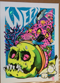 WEEN -FOIL VARIANT -  2022 -THE FILLMORE - SILVER SPRING -  PROOF - POSTER - MOON LIGHT SPEED
