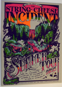 STRING CHEESE INCIDENT - 2023 - SUMMER TOUR 2023 - VARIOUS NORTHWEST VENUES- POSTER 