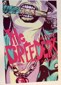 BREEDERS - 2023 - CORONA CAPITAL - MEXICO CITY - A/P - SNKHDS - SNAKEHEADS - POSTER