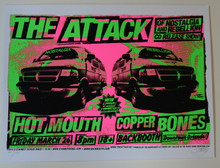 THE ATTACK - 2010 - 0RLAND0 - GREG " STAINBOY" REINEL - POSTER - MISFITS - ARTIST PROOF