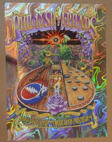 PHIL LESH & FRIENDS - 2024 - 84 BDAY - SWIRL FOIL - MASTHAY - ARTIST PROOF POSTER