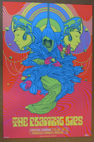 FLAMING LIPS - 2019 - FESTIVAL CATRINA - MEXICO - NARES - POSTER - S/N XX/100 -