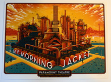 MY MORNING JACKET - MMJ - 2021 - PARAMOUNT - SEATTLE - MINT -  PETE SCHAW - S/N