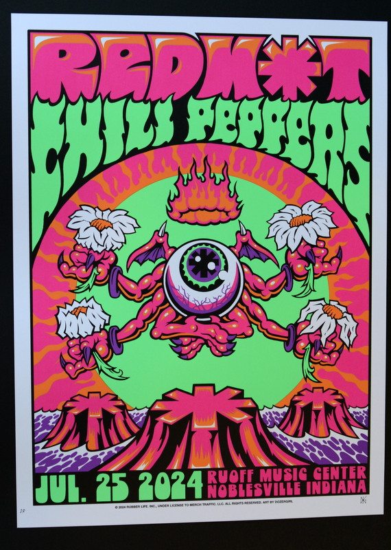 RED HOT CHILI PEPPERS POSTER