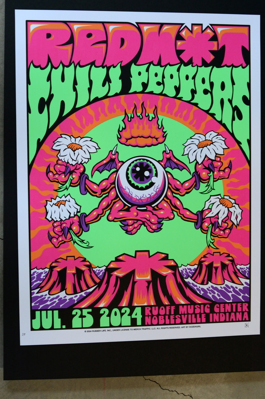 RED HOT CHILI PEPPERS POSTER