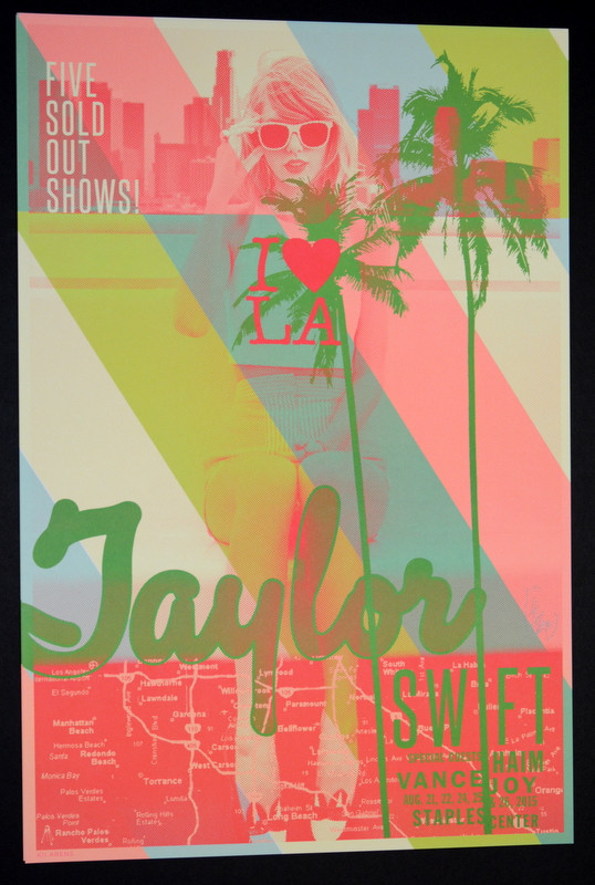 QUEENS OF THE STONE AGE -FOIL - 2024 - SYDNEY / POSTER - HORDERN