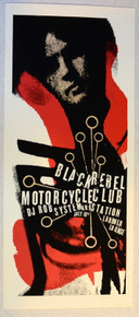 BLACK REBEL MOTORCYCLE CLUB - 2003 - LARIMER LOUNGE  - DENVER - JAY VOLLMAR - SILK SCREEN POSTER