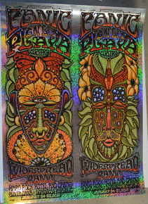 WIDESPREAD PANIC - PANIC PLAYA- RARE UNCUT - SPARKLE FOIL - MINT - 2015 - #4/50
