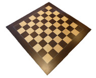 Dal Rossi 50cm Palisander/Maple Chess Board