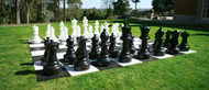 Giant Chess 64cm Chess Set with Giant Plastic Chess Board (GC642) - full set