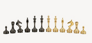 Dal Rossi Brass Cap Chess Pieces