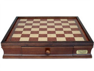 Dal Rossi 40cm Wooden Chess Board with Storage Drawers (Board Only)