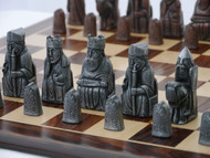 Berkeley Chess Isle of Lewis Metal Finish Chessmen