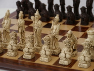 Berkeley Chess Brown Mandarin Chessmen
