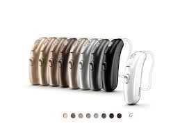 Bolero B hearing aids in various colors