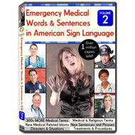 Emergency Medical Words & Sentences in American Sign Language Vol 2