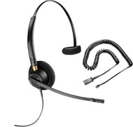 Plantronics HW510 EncorePro Noise Canceling Headset with RJ9 Adapter