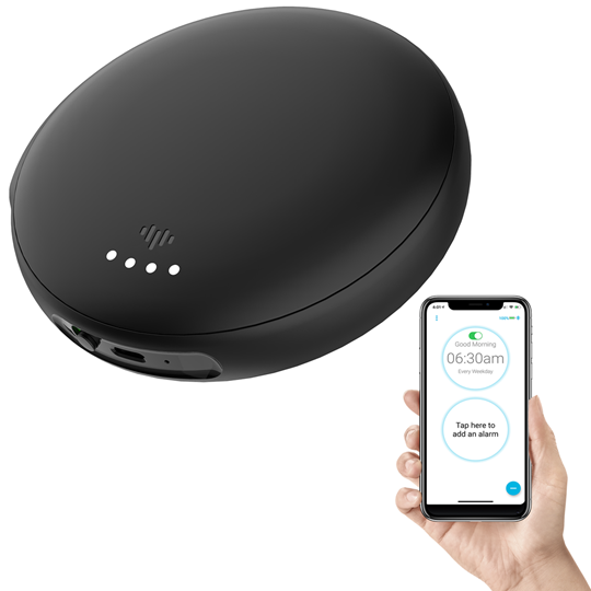 iLuv SmartShaker3 Vibration Bed Shaker Bluetooth Alarm Clock | Black -  Hearing and Vision Center