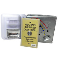 Doorbell with Horn and Strobe - ADA Compliant