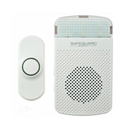 Doorbell chime and strobe