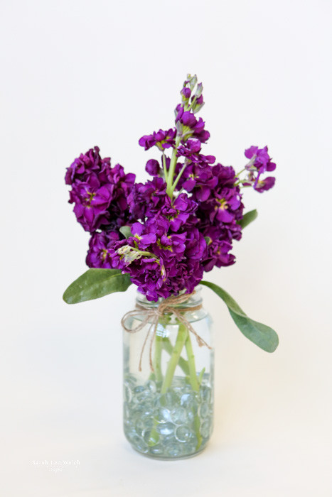 Mason Jar Stock Ceremony Decor Mason Jar Fresh Flower Wedding
