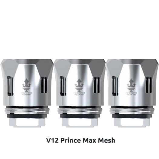SMOK TFV12 Prince Replacement Coil - V12-Prince MAX Mesh - 0.17ohm, 3 Pack